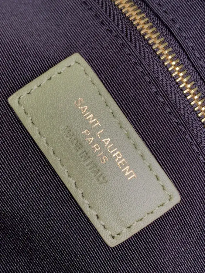 SLP Upgraded Flip Top Mail Bag Black Gold Trim