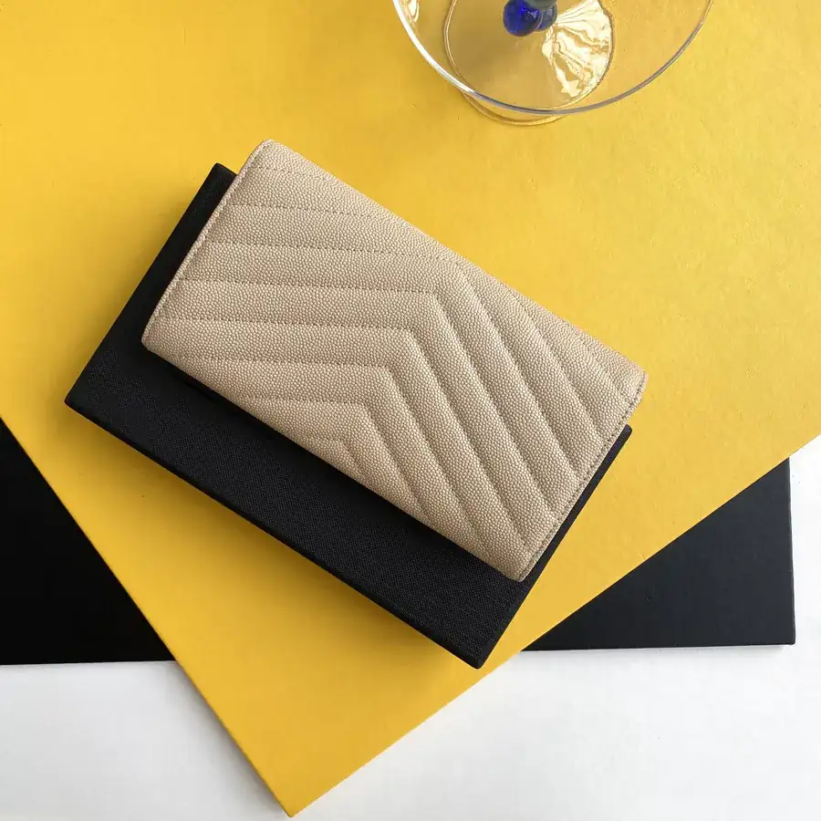 YSL Saint Laurent Premium Original Money Clip Wallet