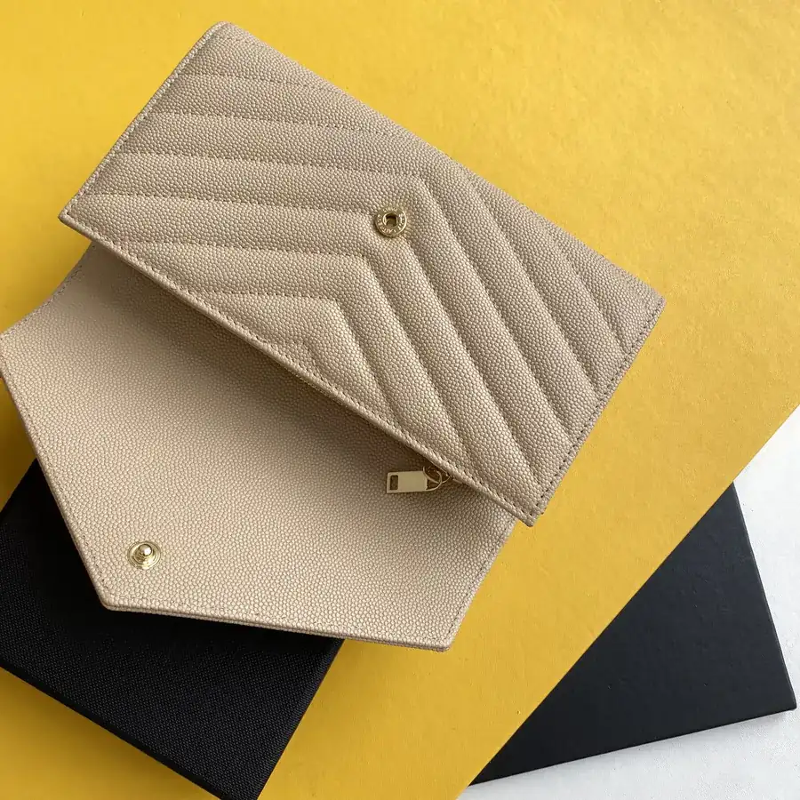 YSL Saint Laurent Premium Original Money Clip Wallet