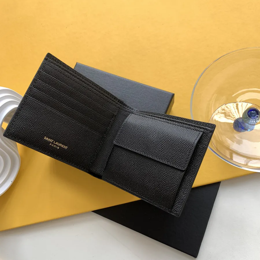 YSL Saint Laurent Premium Wallet Zero Money Long Card Holder
