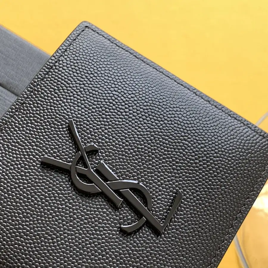 YSL Saint Laurent Premium Wallet Zero Money Long Card Holder