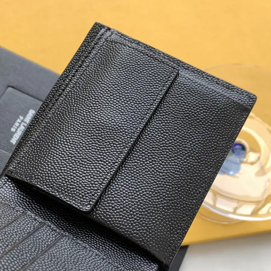 YSL Saint Laurent Premium Wallet Zero Money Long Card Holder