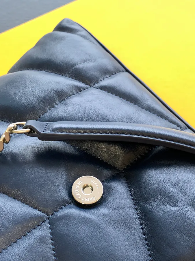 LOULOU PUFFER Grained Lambskin Medium Bag