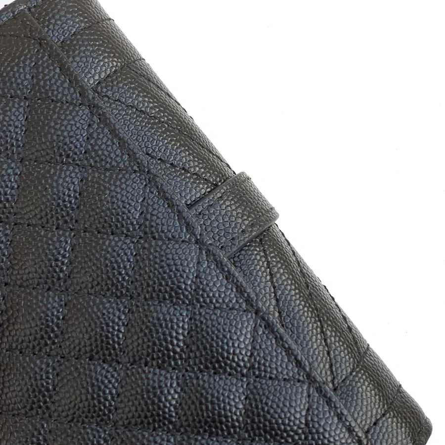 YSL Saint Laurent Premium Original Zero Money Long Wallet