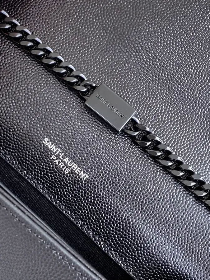 YSL Saint Laurent P500 Grained Calfskin