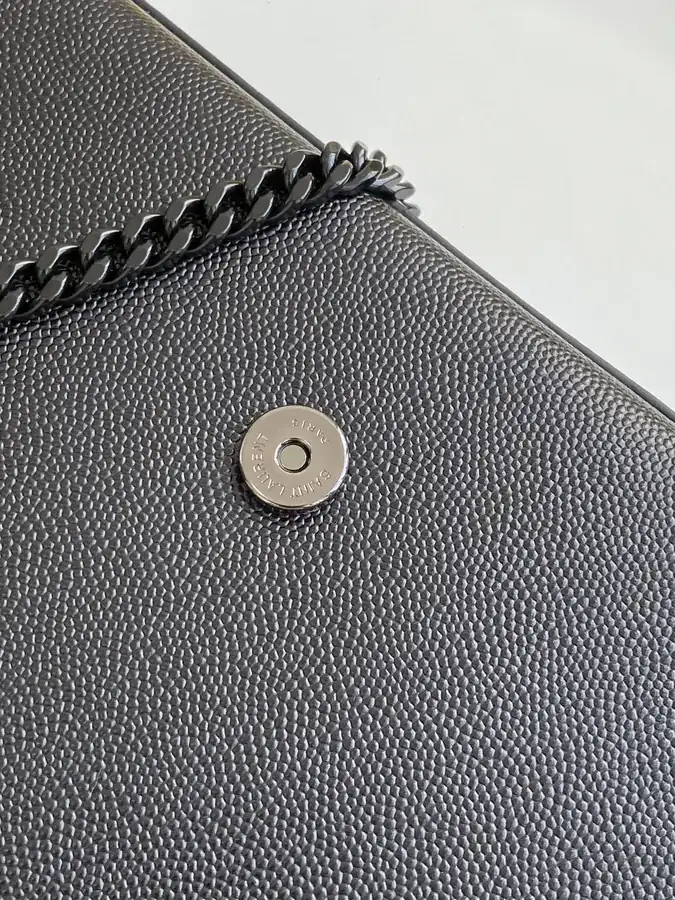 YSL Saint Laurent P500 Grained Calfskin