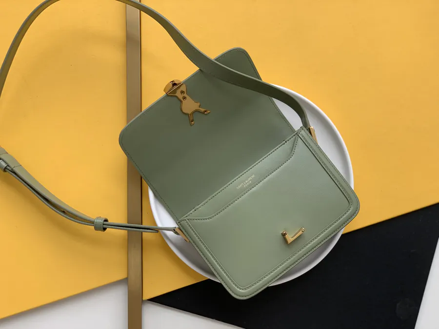 Saint Laurent YSL Premium Original Box Leather Mini Bag