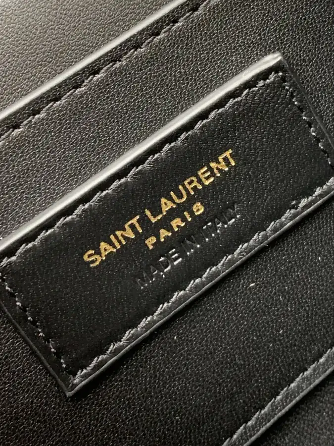 Saint Laurent YSL Premium Original Box Leather Mini Bag