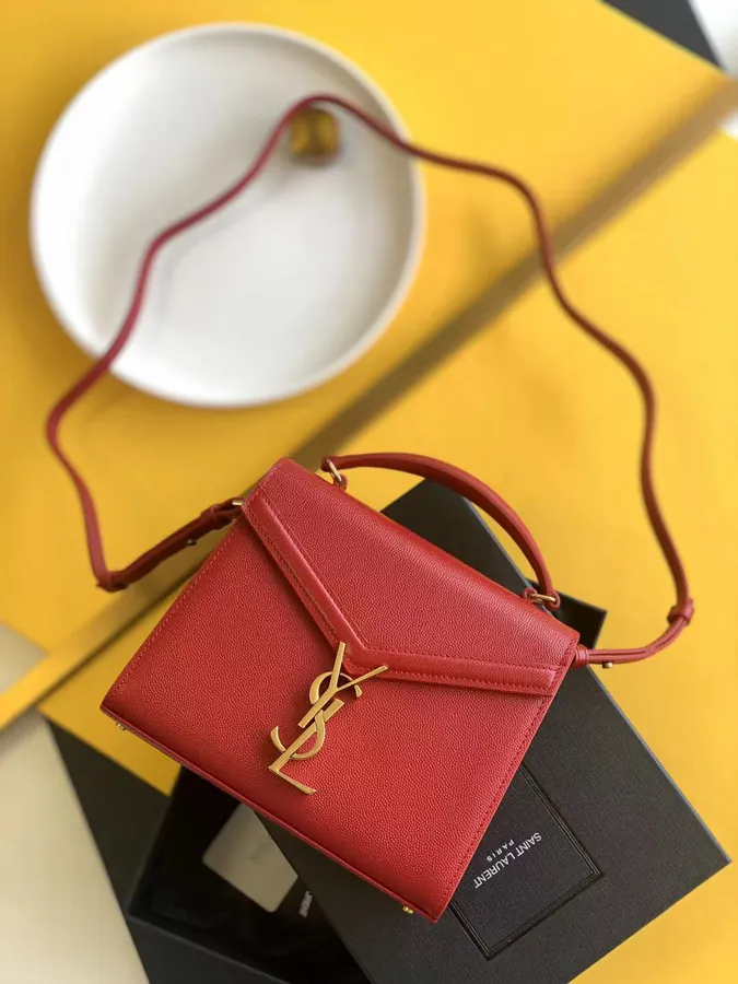 CASSANDRA Mini Handbag with Rotating Metal Clasp