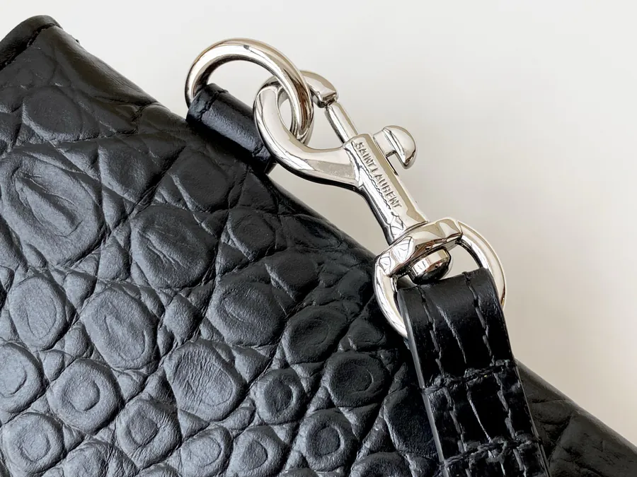 YSL Saint Laurent Premium Original Handbag Series 440222 Crocodile Pattern