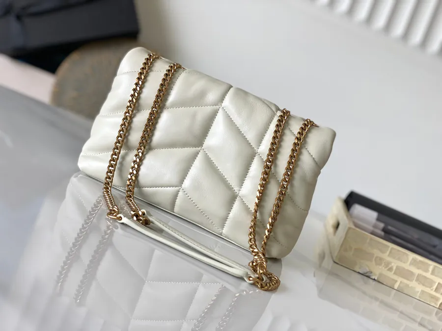 Loulou Puffer Mini White 2023 New Version