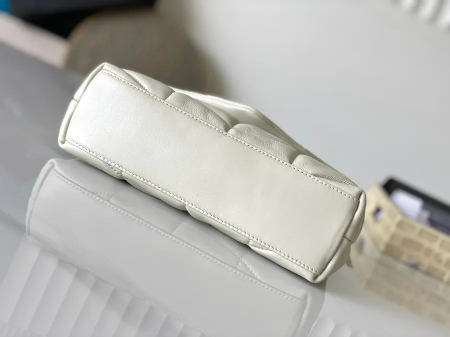 Loulou Puffer Mini White 2023 New Version