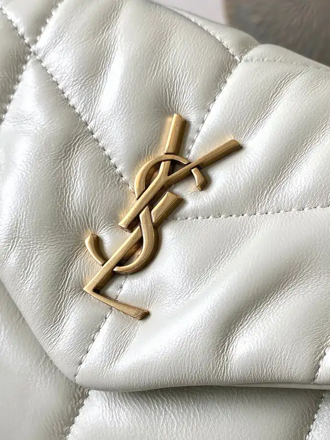 Loulou Puffer Mini White 2023 New Version