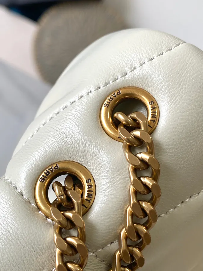 Loulou Puffer Mini White 2023 New Version