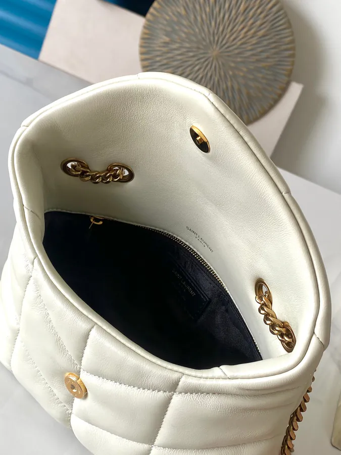 Loulou Puffer Mini White 2023 New Version