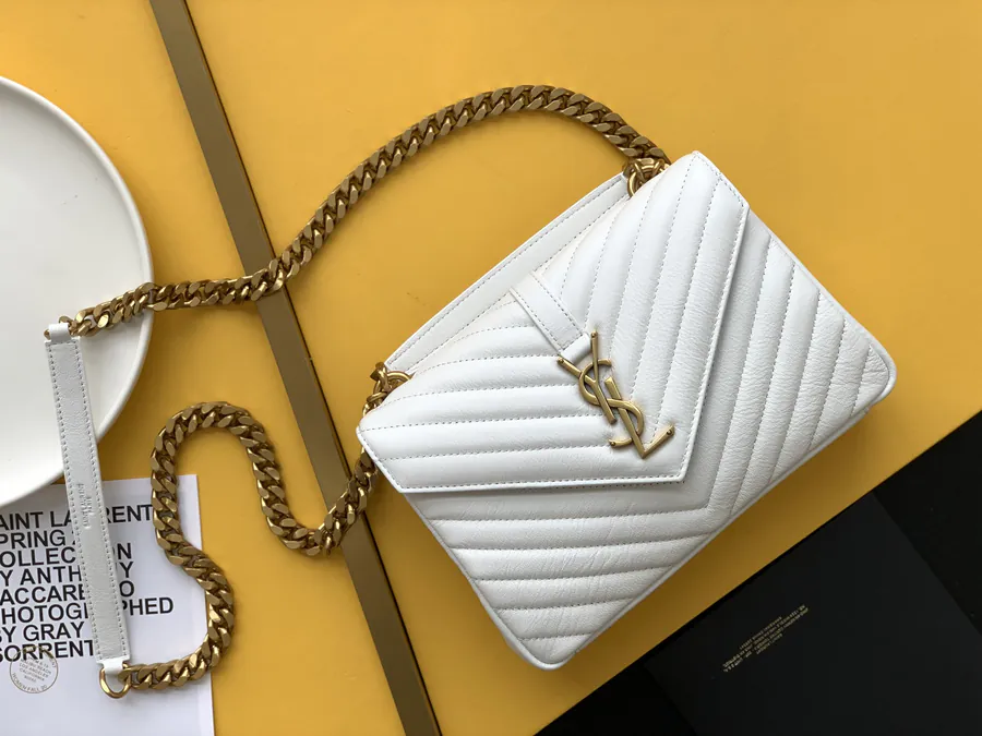 YSL Saint Laurent Premium Mail Bag 24cm