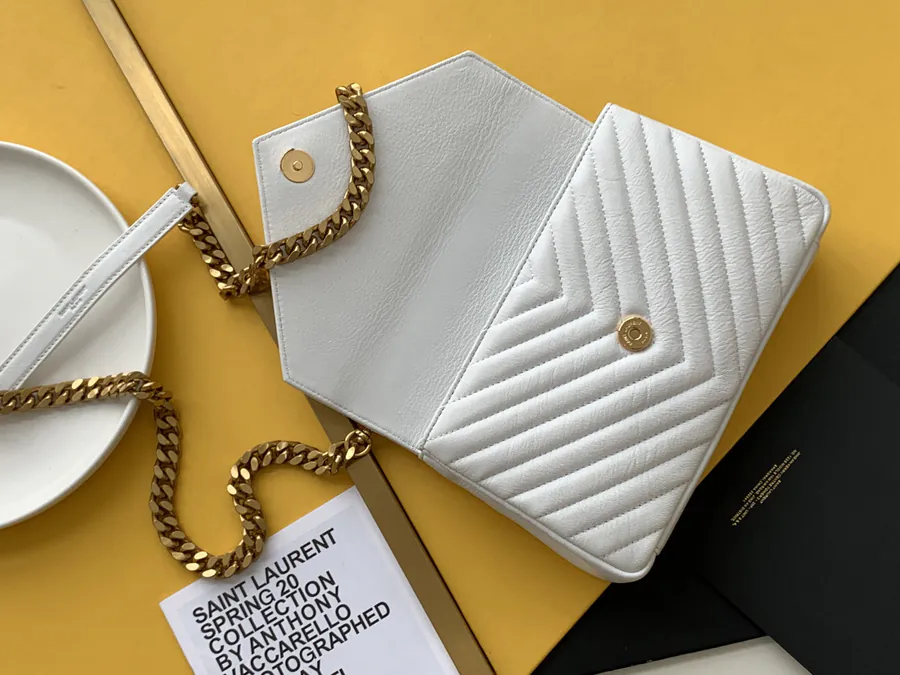 YSL Saint Laurent Premium Mail Bag 24cm