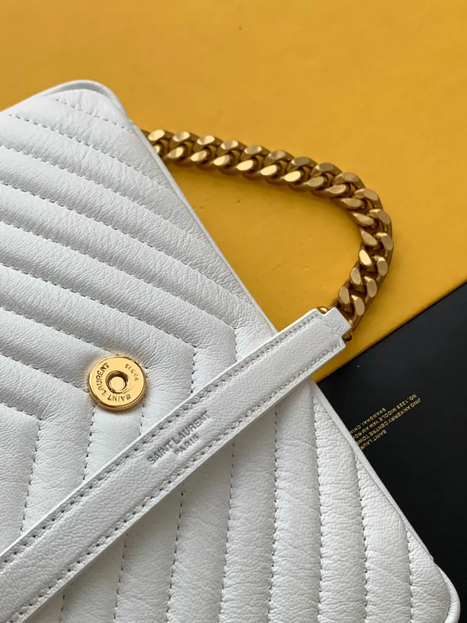 YSL Saint Laurent Premium Mail Bag 24cm