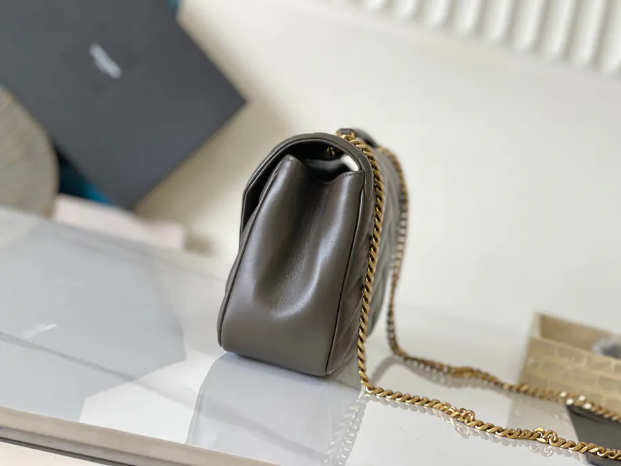 Lou Lou Large Handbag Grained Calfskin