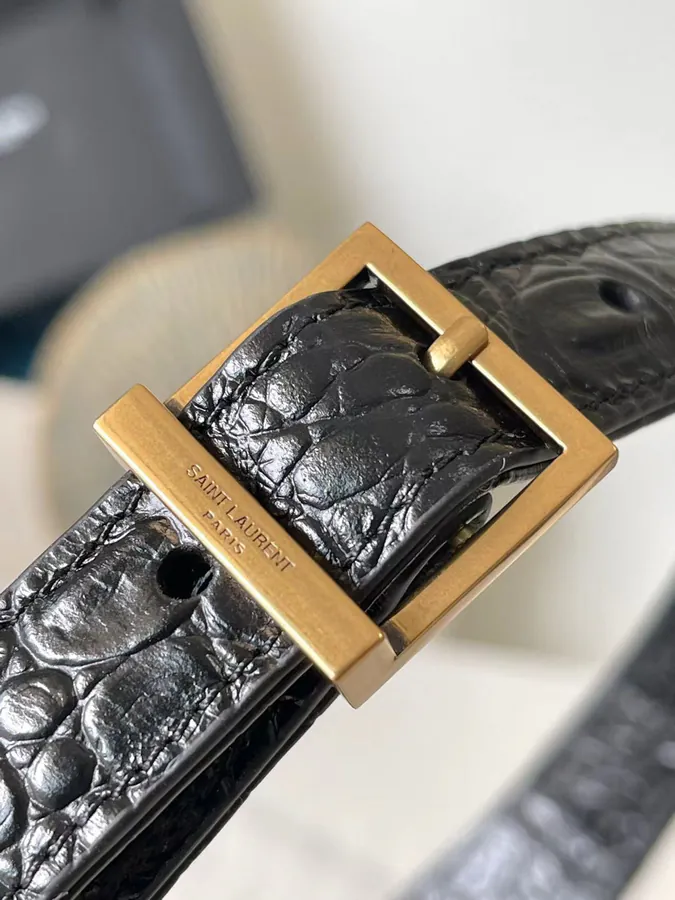 P600 Luxury Crocodile Skin Clutch