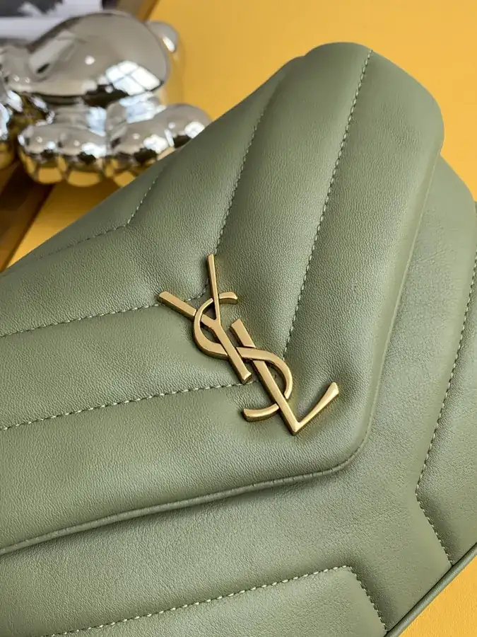 YSL Crossbody Bag Soft Grained Calfskin, Adjustable Strap, Multi Functional