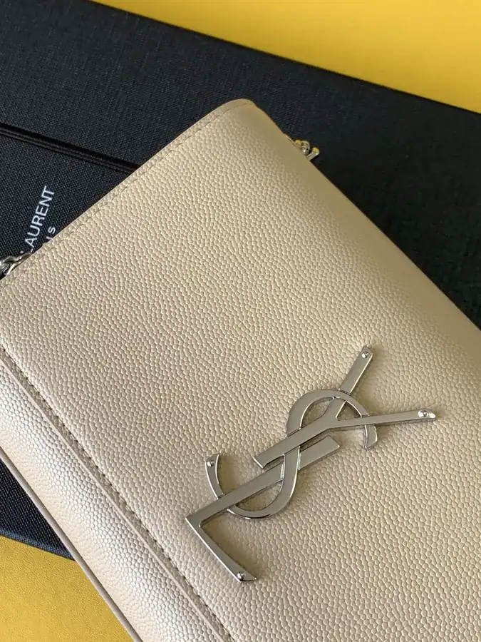 YSL Saint Laurent Premium Original Calfskin Wallet