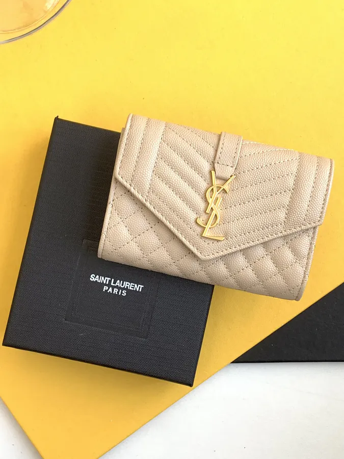 YSL Saint Laurent Premium Original Long Wallet