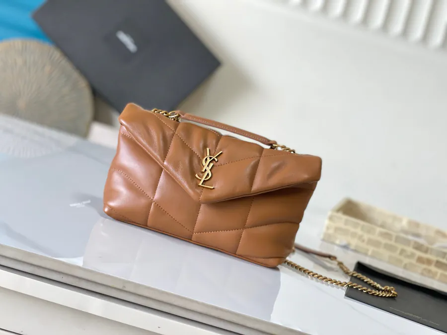 Loulou Puffer Mini in Caramel