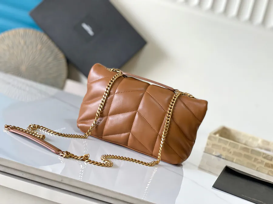Loulou Puffer Mini in Caramel