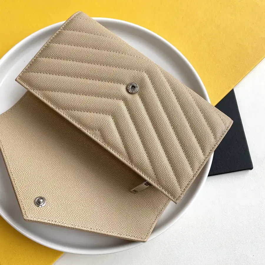 YSL Saint Laurent Premium Original Long Wallet