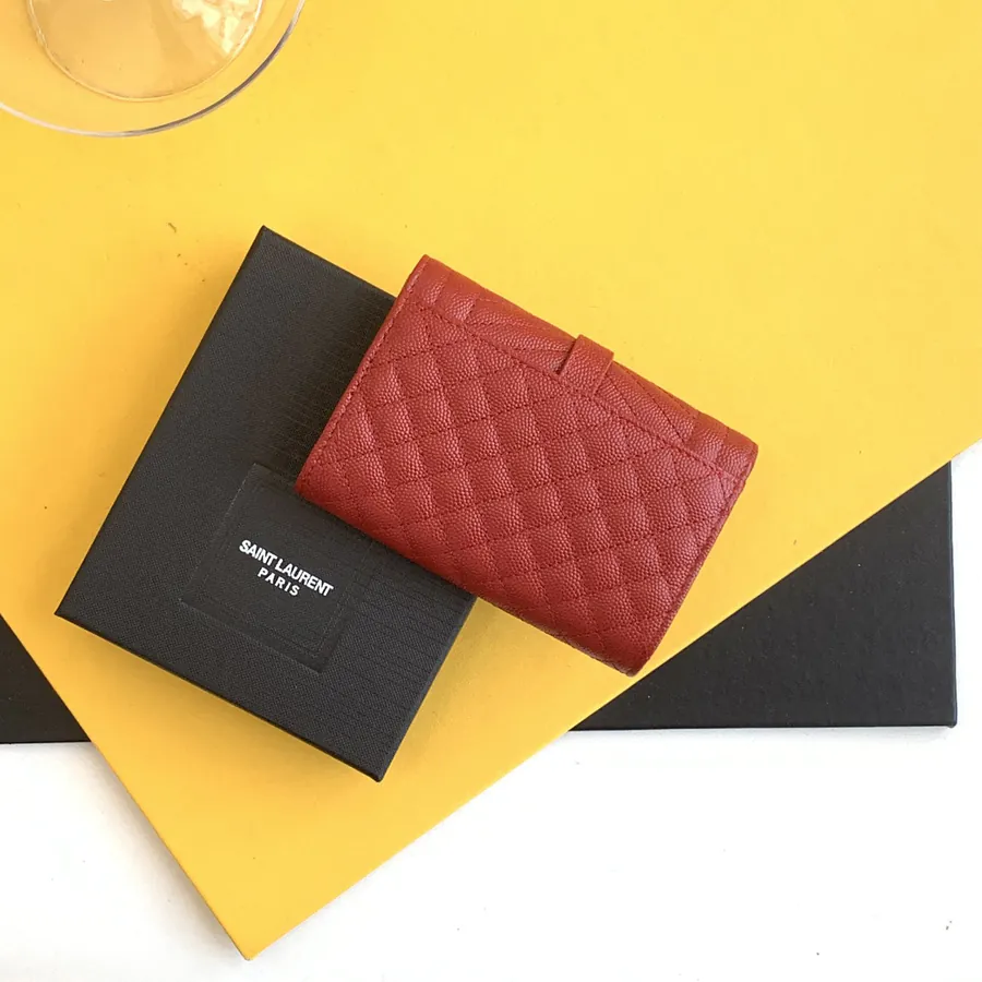 YSL Saint Laurent Monogram Zero Wallet