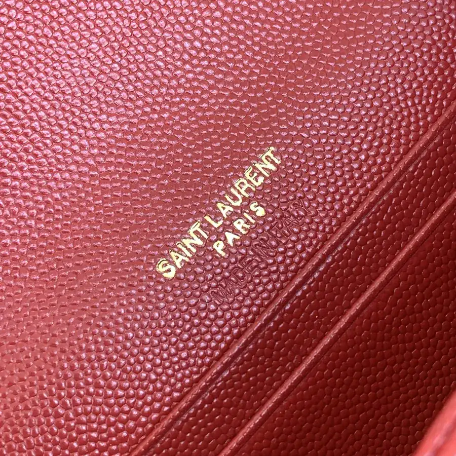YSL Saint Laurent Monogram Zero Wallet