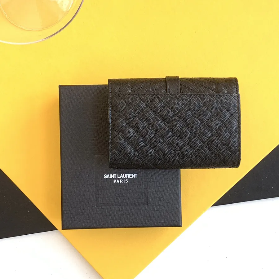 YSL Saint Laurent Premium Original Long Wallet