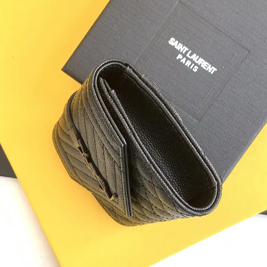 YSL Saint Laurent Premium Original Long Wallet