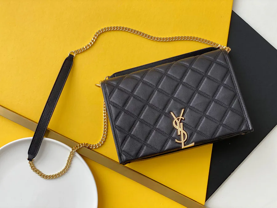 YSL Saint Laurent Premium Original Calfskin Chain Bag