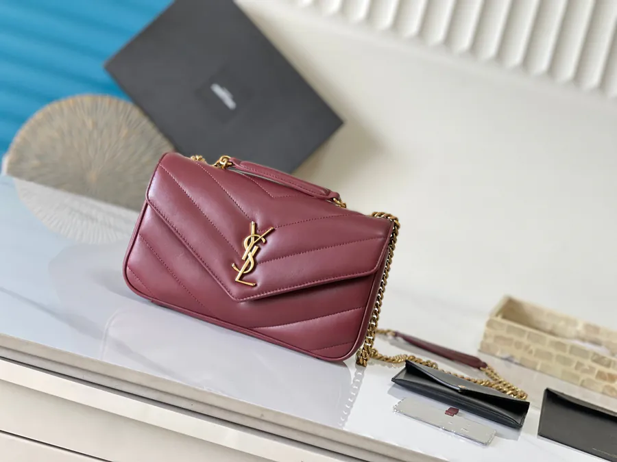 Lou Lou Mini Wallet Bag in Soft Lamb Leather