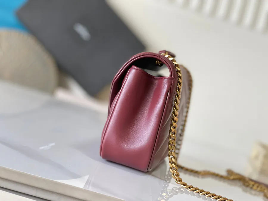 Lou Lou Mini Wallet Bag in Soft Lamb Leather