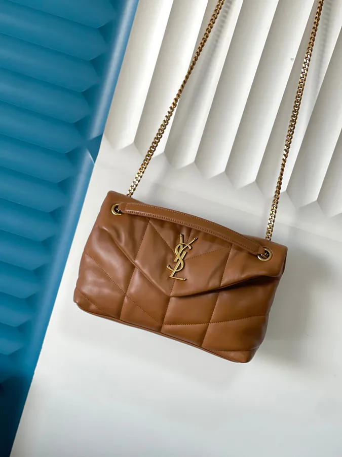 LOULOU PUFFER Grained Calfskin Tote