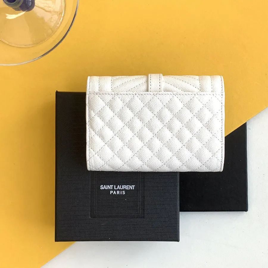 YSL Saint Laurent Monogram Zero Wallet