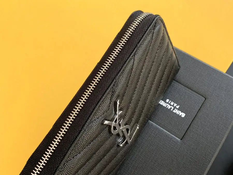 YSL Saint Laurent Premium Original Long Wallet