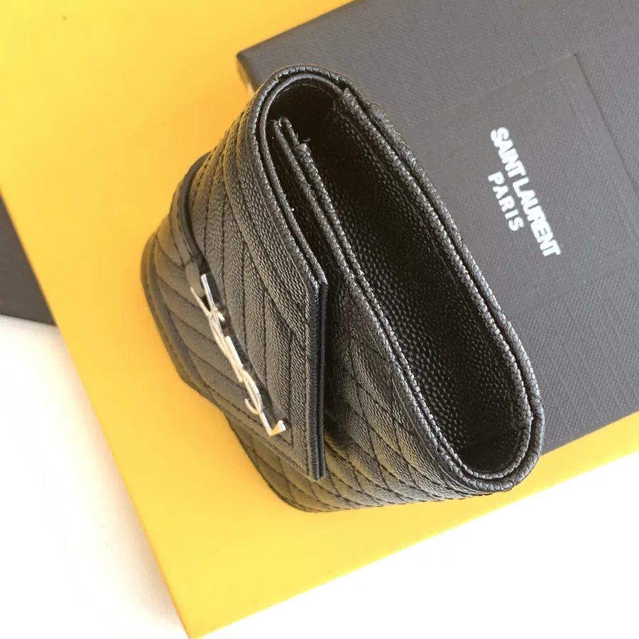 YSL Saint Laurent Premium Original Long Wallet