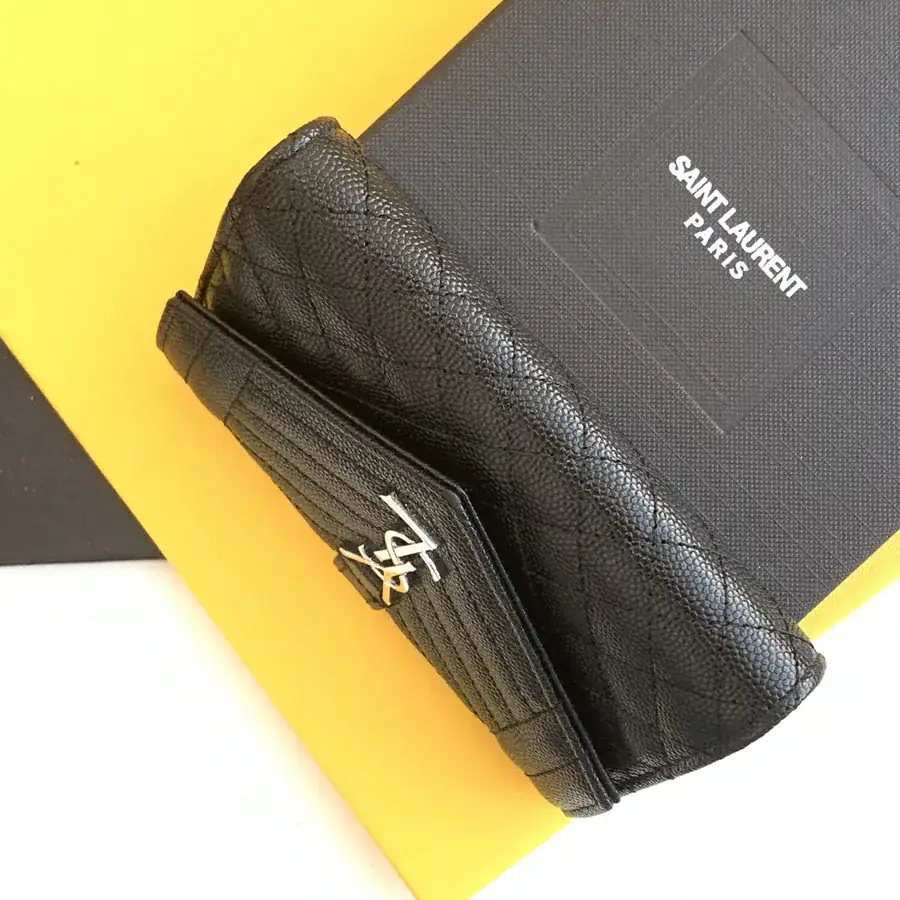 YSL Saint Laurent Premium Original Long Wallet