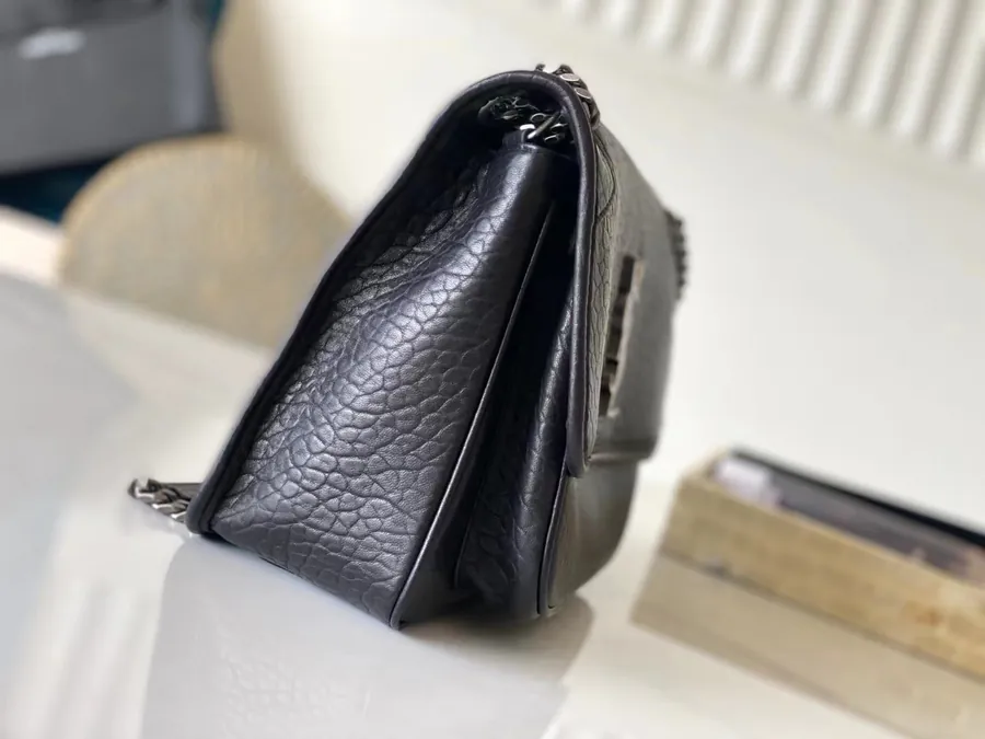 NIKai Medium Front Flap Handbag with Metal LE CASSANDRE