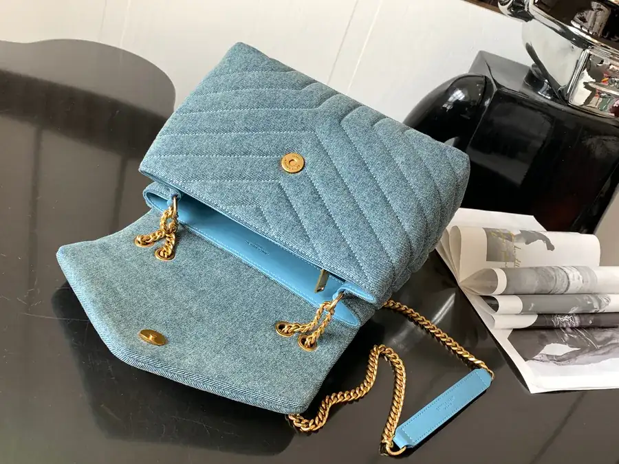 2022 Autumn New Lou Lou Satchel with Grained Calfskin