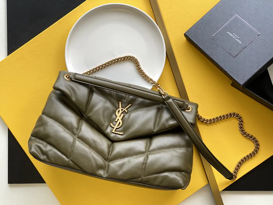YSL LOULOU PUFFER Premium Leather Handbag