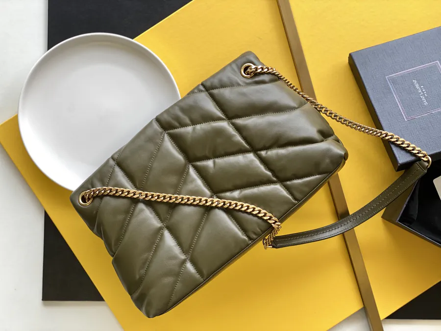 YSL LOULOU PUFFER Premium Leather Handbag
