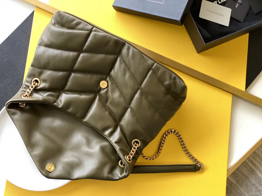 YSL LOULOU PUFFER Premium Leather Handbag