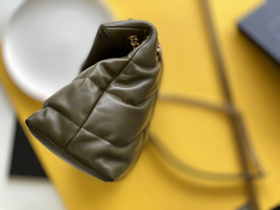 YSL LOULOU PUFFER Premium Leather Handbag