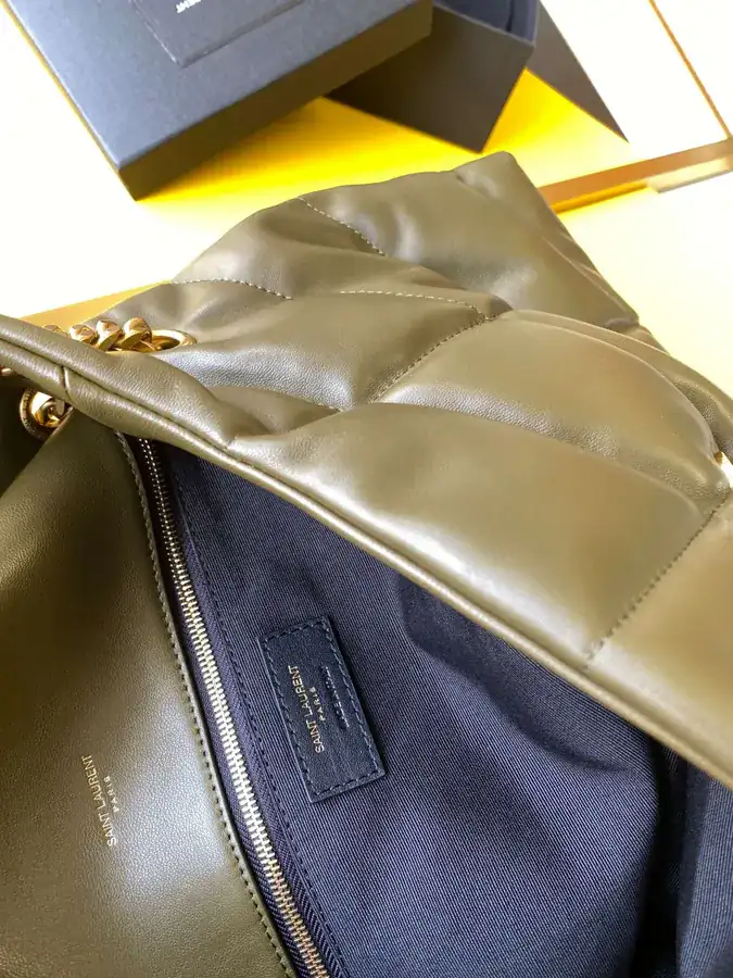YSL LOULOU PUFFER Premium Leather Handbag