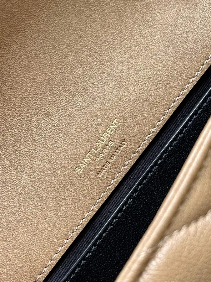 LouLou Mini Envelope Bag in Grained Calfskin